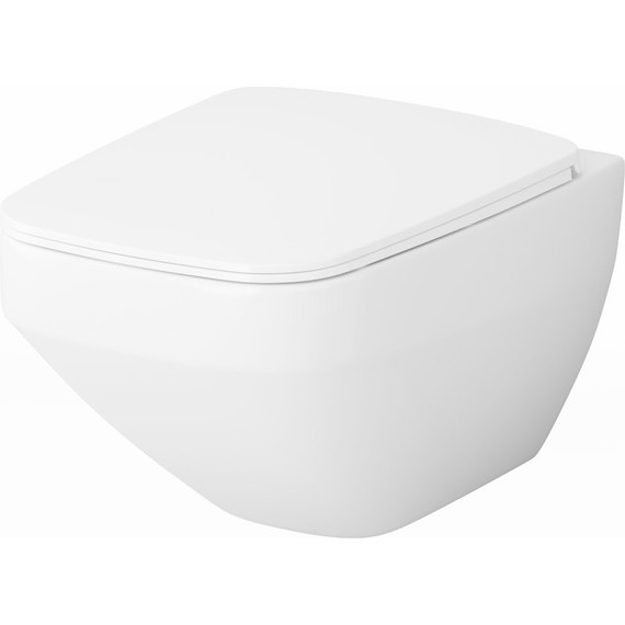 Унитаз подвесной Am.Pm Inspire V2.0 FlashClean C50A1700SC с сиденьем микролифт, Цвет производителя: белый - фото 2