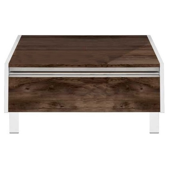 Комод напольный Акватон Капри 55 см 1A231003KPDB0, белый/таксония темная - фото 