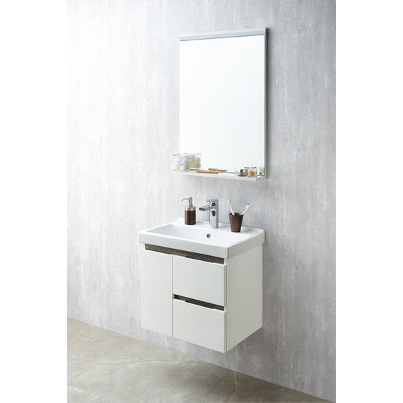 Зеркало Акватон Рене 60 см 1A222302NR010, белый - фото 2