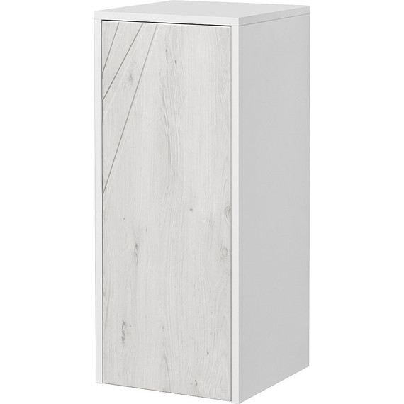 Шкаф подвесной Акватон Сакура 33 см 1A220703SKW80, б/к, белый/ольха наварра - фото 2