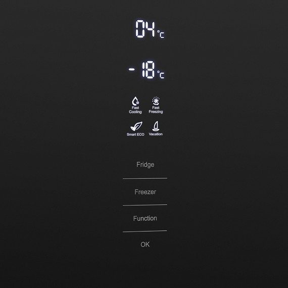 Двухкамерный холодильник Maunfeld MFF185NFB - фото 6