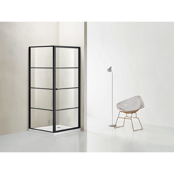 Душевое ограждение Azario Richmond 90х90 см AZNAG1221900, черный/прозрачное - фото 3