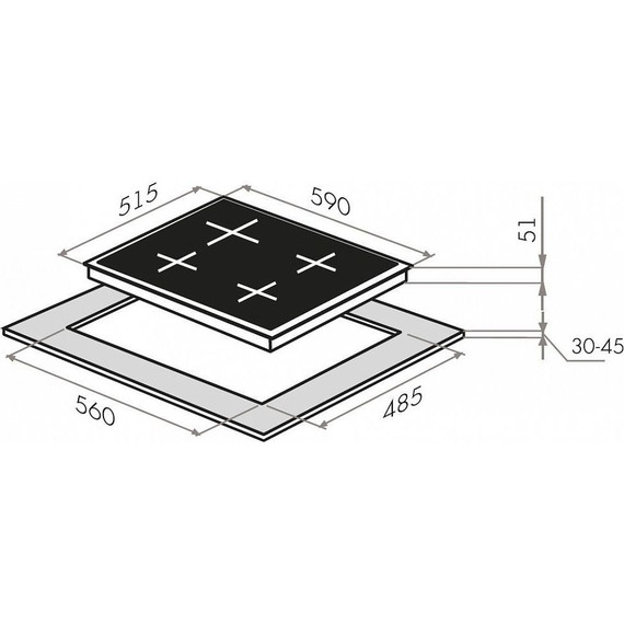 Газовая варочная поверхность Maunfeld EGHG.64.33CB/G - фото 19