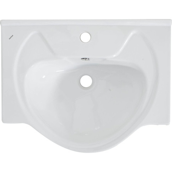 Тумба напольная с раковиной Акватон ЛИАНА 60 см 1A1631K0LL010, белый - фото 7