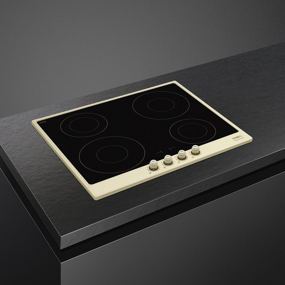 Индукционная варочная панель Smeg Cortina SI764POM - фото 2