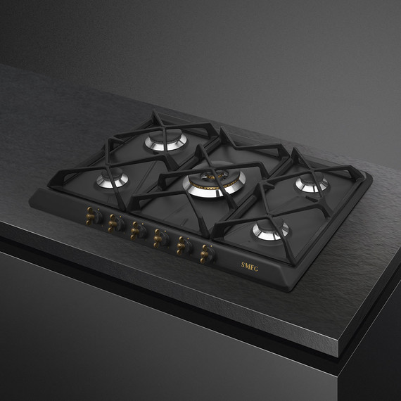 Газовая варочная поверхность Smeg Coloniale SRV876AOGH - фото 2