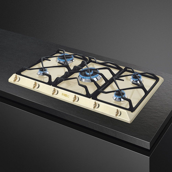 Газовая варочная поверхность Smeg Coloniale SRV896POGH - фото 2