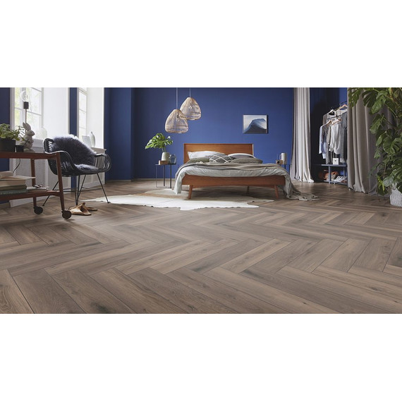 Ламинат Kronotex Herringbone 133x665 мм D 3860, дуб феррара - фото 3