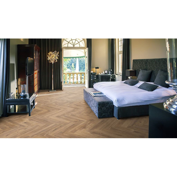 Ламинат Kronotex Herringbone 133x665 мм D 4764, дуб тревизо - фото 2