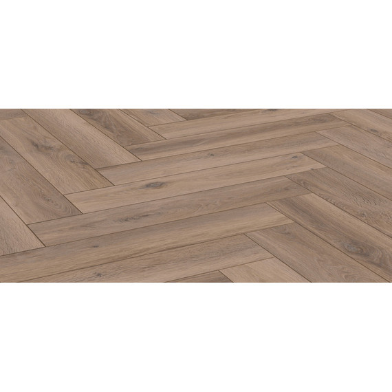 Ламинат Kronotex Herringbone 133x665 мм D 3766, дуб мец - фото 