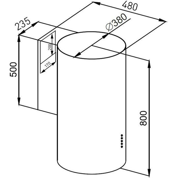 Вытяжка Maunfeld Lee Side (C) 39 - фото 2