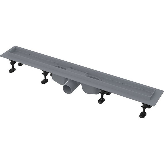 Трап AlcaPlast Optima APZ12-1050, Цвет производителя: нержавеющая сталь/мат, Размер трапа: 1050 - фото 