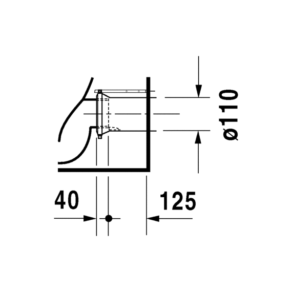 Унитаз приставной Duravit Starck 3 0124090000 - фото 7