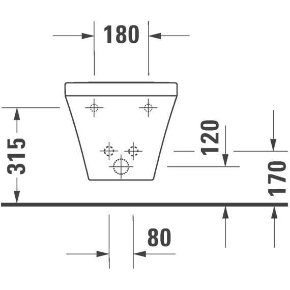 Биде подвесное Duravit Durastyle 2282150000 - фото 6