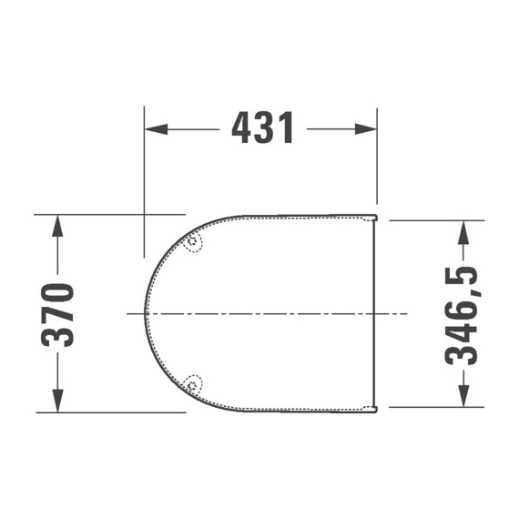 Сиденье с крышкой для унитаза Duravit Starck 3 SoftClose микролифт 0063890000 - фото 2