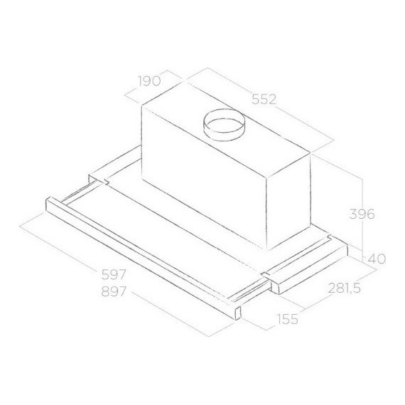 Вытяжка Elica Elite 35 GRIX/A/60 - фото 2