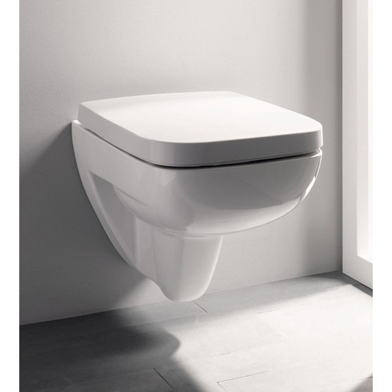 Унитаз подвесной Geberit (Keramag) Renova Compact 206145000 - фото 3