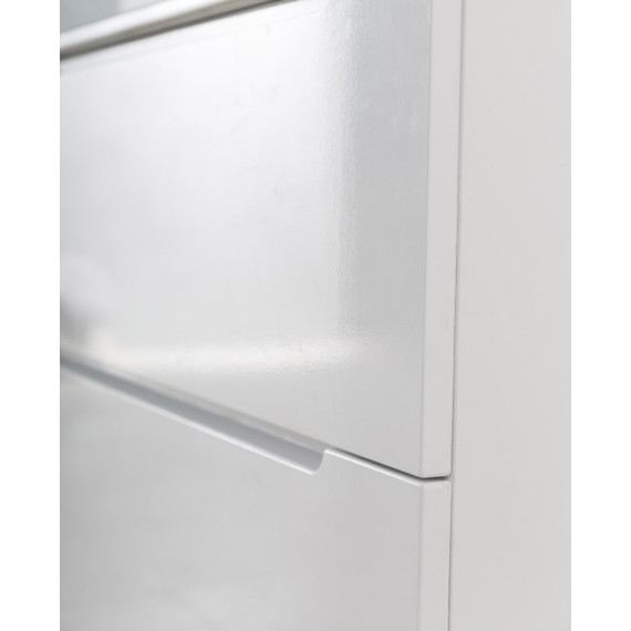 Тумба подвесная с раковиной BelBagno ETNA39-600/390-2C-SO-BL-P 60 см, Bianco Lucido, Цвет фасада: Bianco Lucido - фото 4
