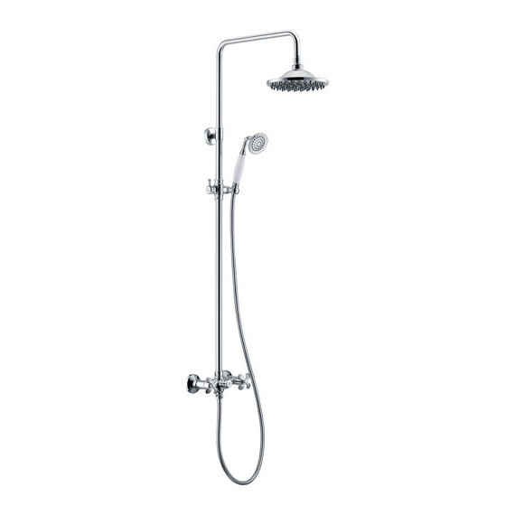 Душевая стойка BelBagno Slip SLI-DOC-CRM/Foglio - фото 