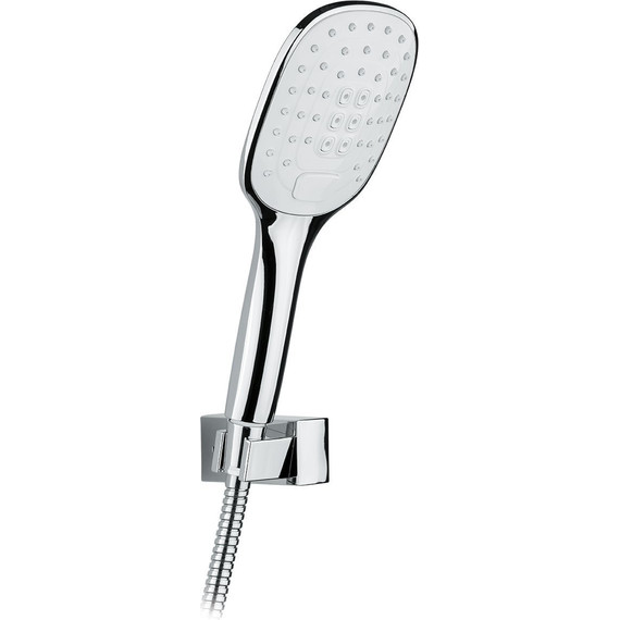 Душевая система для душа Timo Helmi SX-4069/00-16SM, хром/белый - фото 4