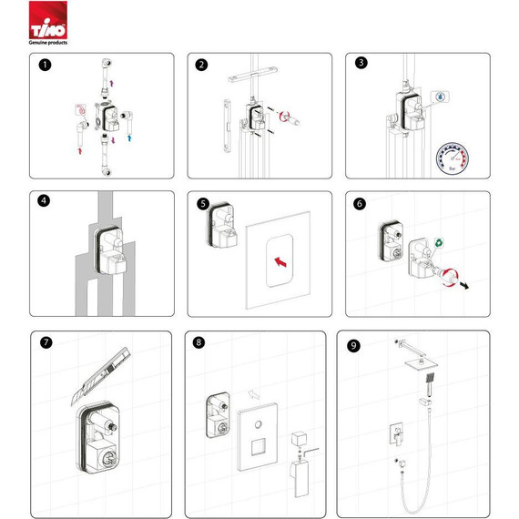 Душевая система для душа Timo Selene SX-2069/00SM (1113) - фото 6