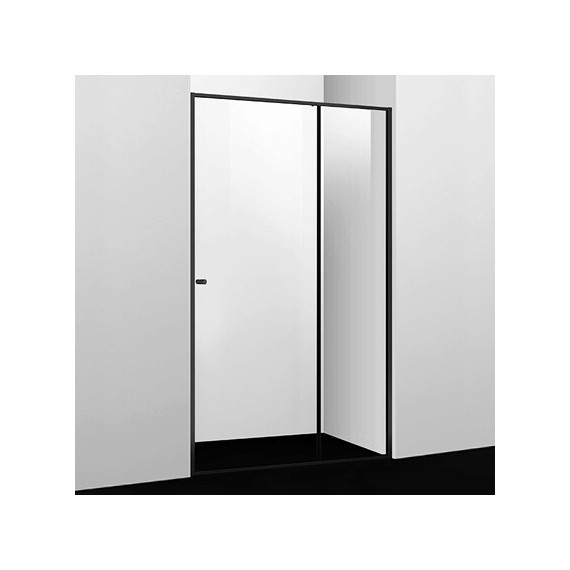 Душевая дверь WasserKraft Dill 110 см 61S13, черный/прозрачное - фото 