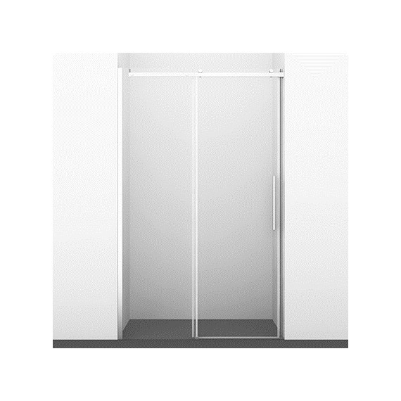 Душевая дверь WasserKraft Dinkel 130 см 58R30, хром/прозрачное - фото 