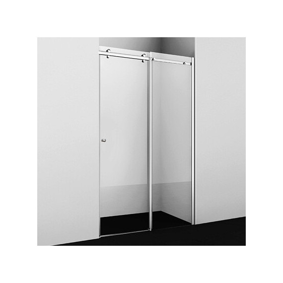 Душевая дверь WasserKraft Vils 120 см 56R05, хром/прозрачное - фото 