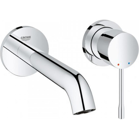 Смеситель для раковины настенный Grohe Essence New 183 мм 19408001 - фото 