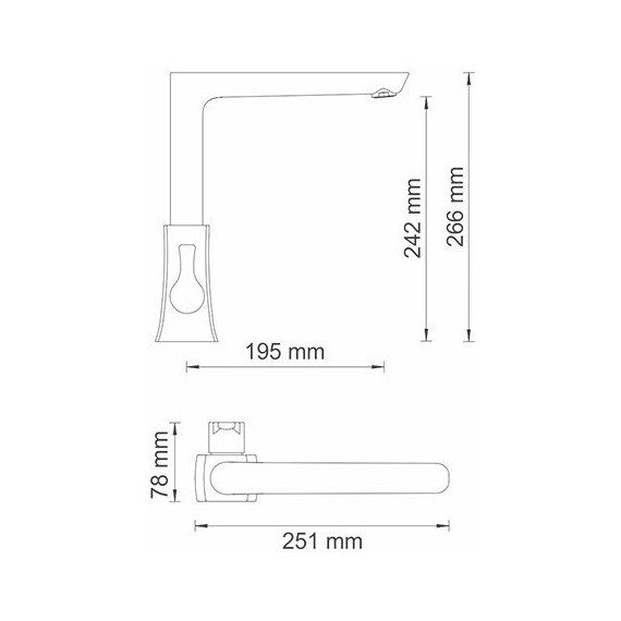 Смеситель для кухни WasserKraft Berkel 4807 - фото 6