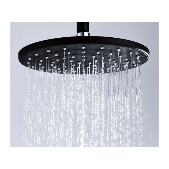 Верхний душ WasserKraft Elbe A077, черный - фото 2