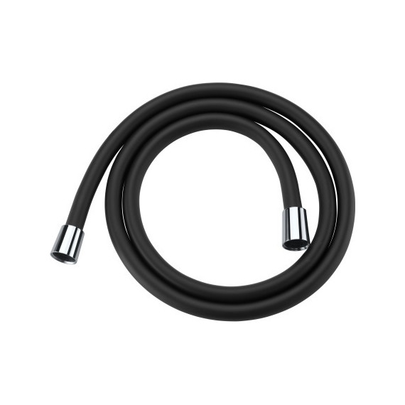 Душевой шланг WasserKraft Elbe A085, черный - фото 