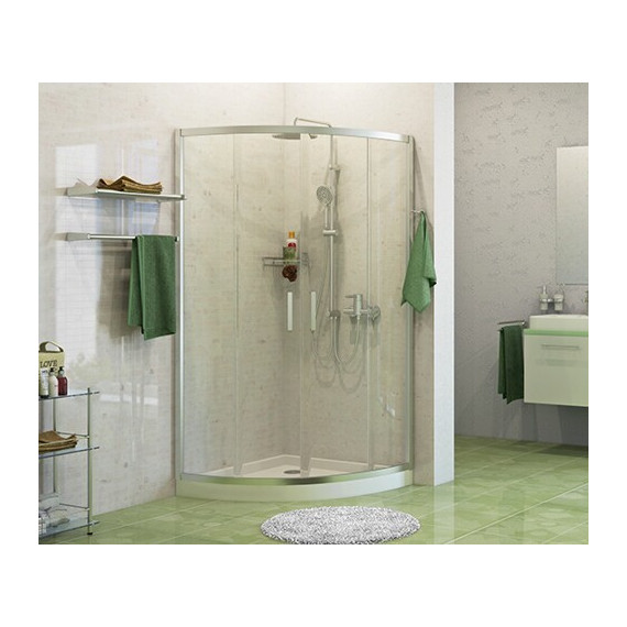 Душевое ограждение WasserKraft Main 90х90 см 41S01, хром/прозрачное - фото 4