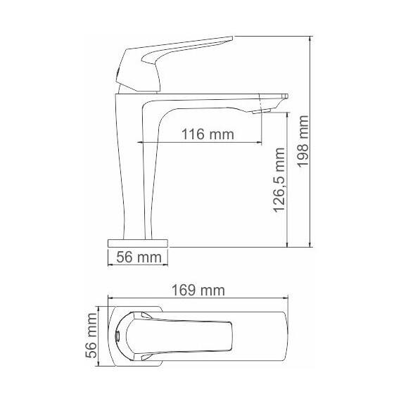 Смеситель для раковины WasserKraft Neime 1903 - фото 5