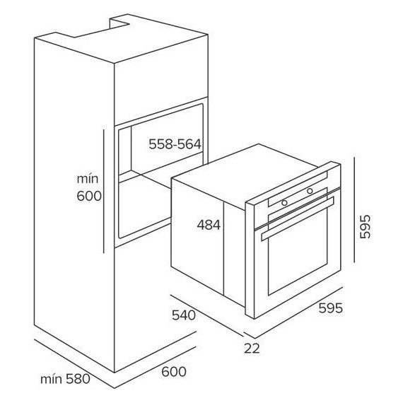 Электрический духовой шкаф Teka Maestro HLB 840 White 41560076 (белое стекло) - фото 3