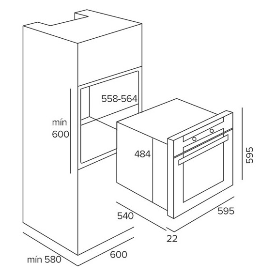 Электрический духовой шкаф Teka Total HSB 645 SS Inox 41560153 - фото 2