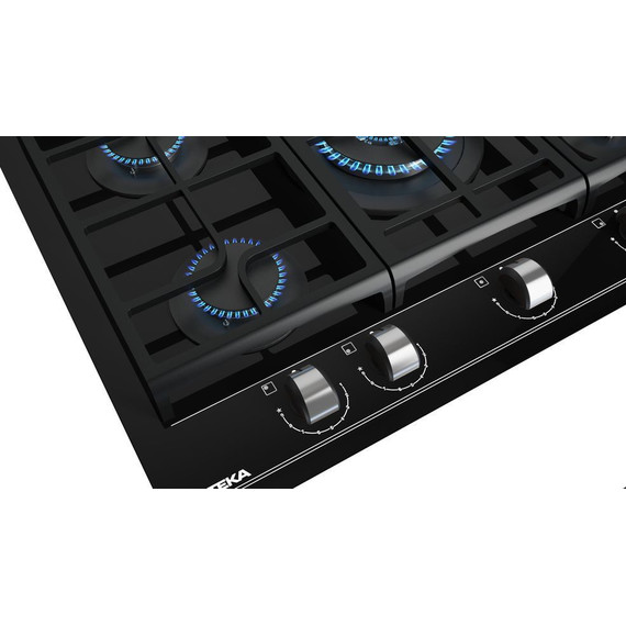 Газовая варочная поверхность Teka Urban GZC 75330 Xbn Night River Black 112570061 - фото 6