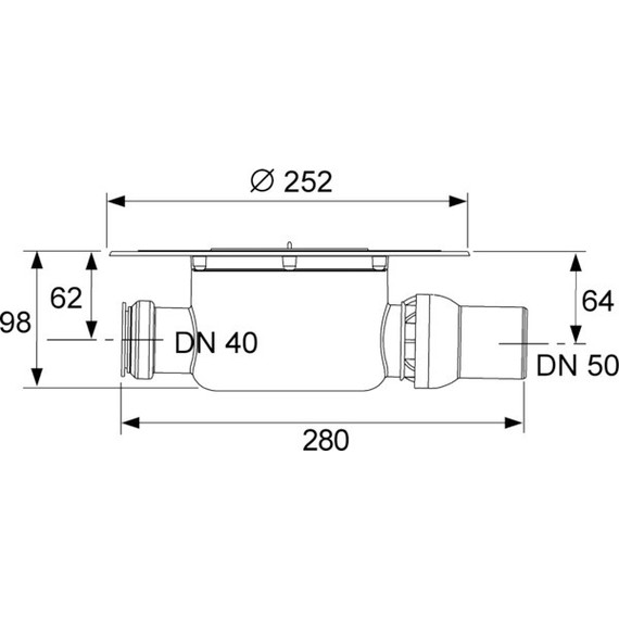 Сливной трап TECEdainpoint S DN 50 KDP-S120 - фото 9