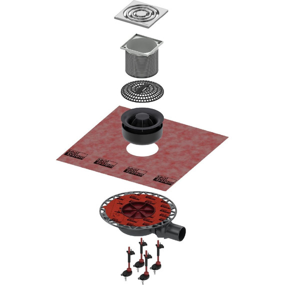 Сливной трап TECEdainpoint S DN 50 KDP-S110 - фото 2