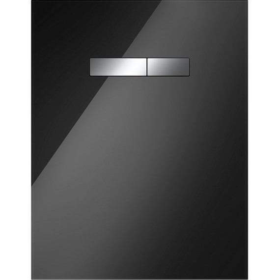 Верхняя панель TECElux 9650004, стекло черное, клавиши хром - фото 