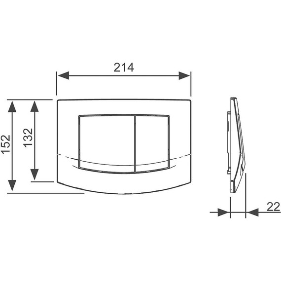 Кнопка смыва TECEambia 9240240, белый, антибактериальная - фото 4