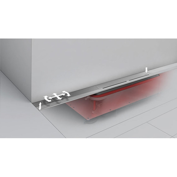 Трап TECEdrainprofile 90 см 670902, нержавеющая сталь, сатин/позолоченный, Цвет производителя: сатин, позолоченный, Размер трапа: 900 - фото 6