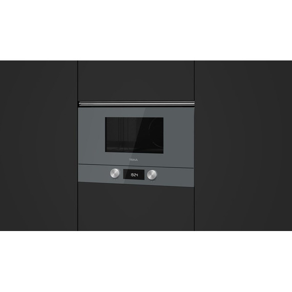 Встраиваемая микроволновая печь Teka Urban ML 8220 BIS L Stone grey 112030002 - фото 9