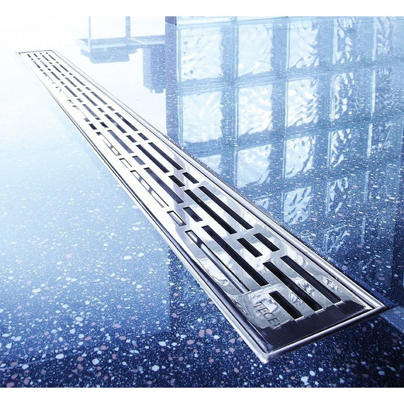 Решетка TECEdrainline “basic" для трапа 120 см 601210, нержавеющая сталь, хром глянцевый - фото 2