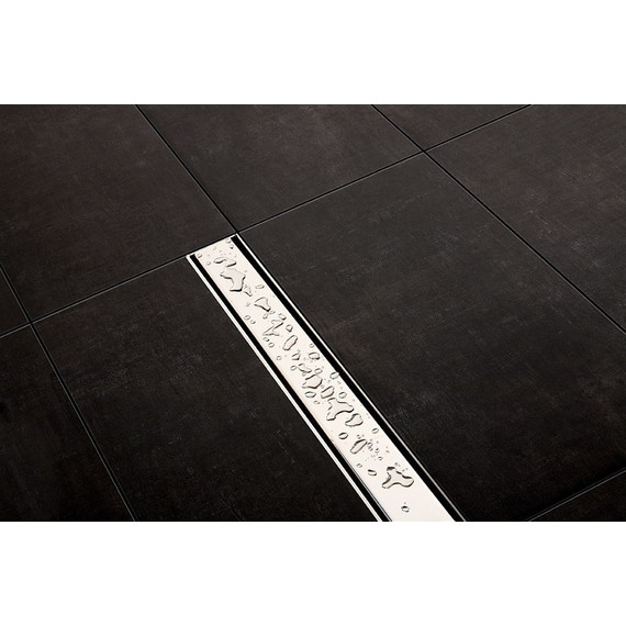 Решетка TECEdrainline “steel II” для трапа 100 см 601082, нержавеющая сталь, хром глянцевый - фото 4