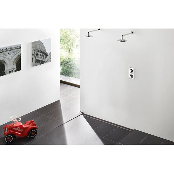 Решетка TECEdrainline "plate II" для трапа 80 см 600872, нержавеющая сталь, хром глянцевый - фото 6