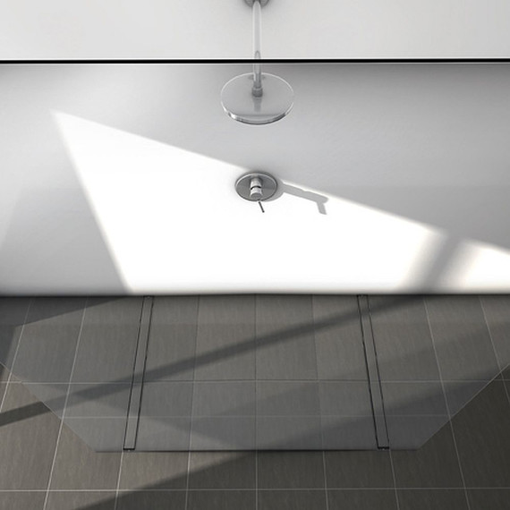 Решетка TECEdrainline "plate II" для трапа 100 см 601072, нержавеющая сталь, хром глянцевый - фото 10