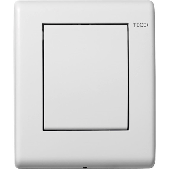 Кнопка смыва TECEplanus Urinal 9242312, металлическая, белый матовый - фото 