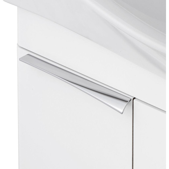 Тумба подвесная с раковиной Акватон Беверли 100 см 1A2367K0BV010, белый - фото 10