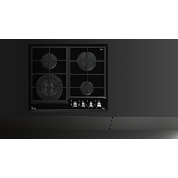 Газовая варочная поверхность Teka Urban GZC 64320 XBN Night river black 112570042 - фото 7